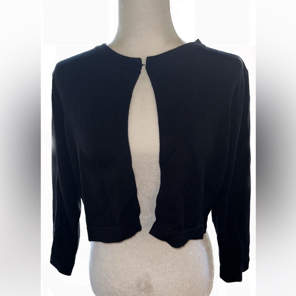 Grace Karin Black One Clip Sweater size Large